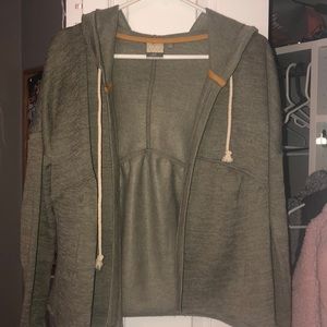army green babydoll jacket